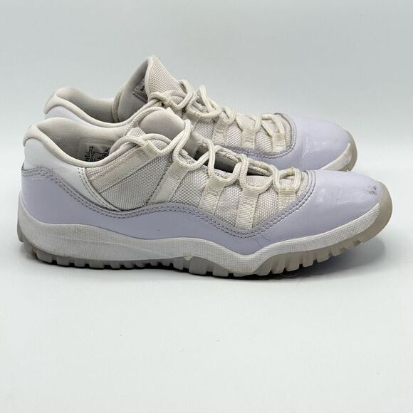 Nike Air Jordan 11 Retro Low PS Pure Violet White 580522-101 Size 3Y - Picture 2 of 10